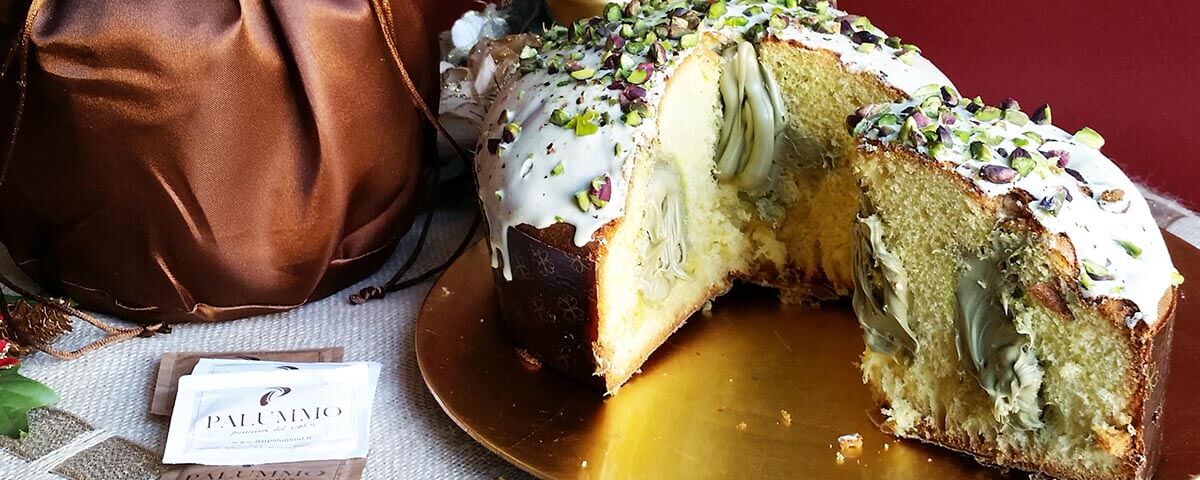Panettone pistacchio di Bronte